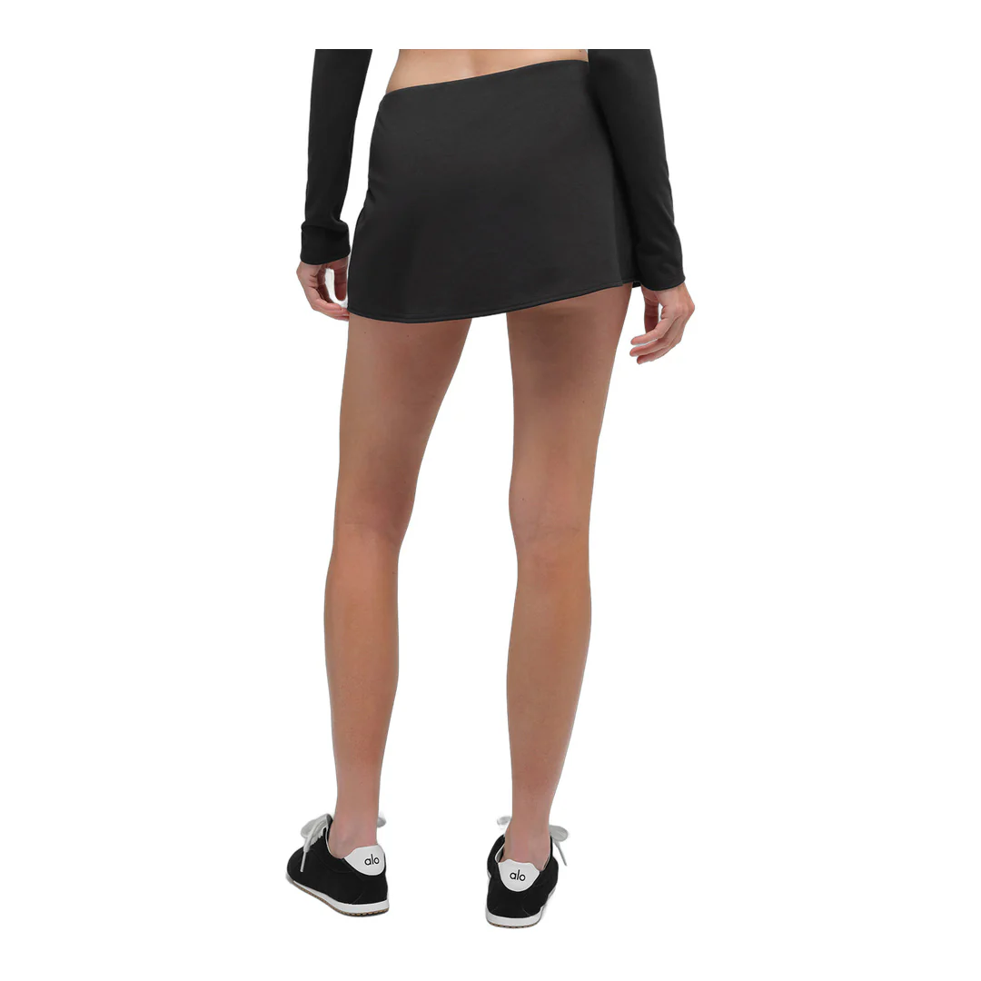 alo ALO Softsculpt Precision Mini Skirt - Black - Image 3