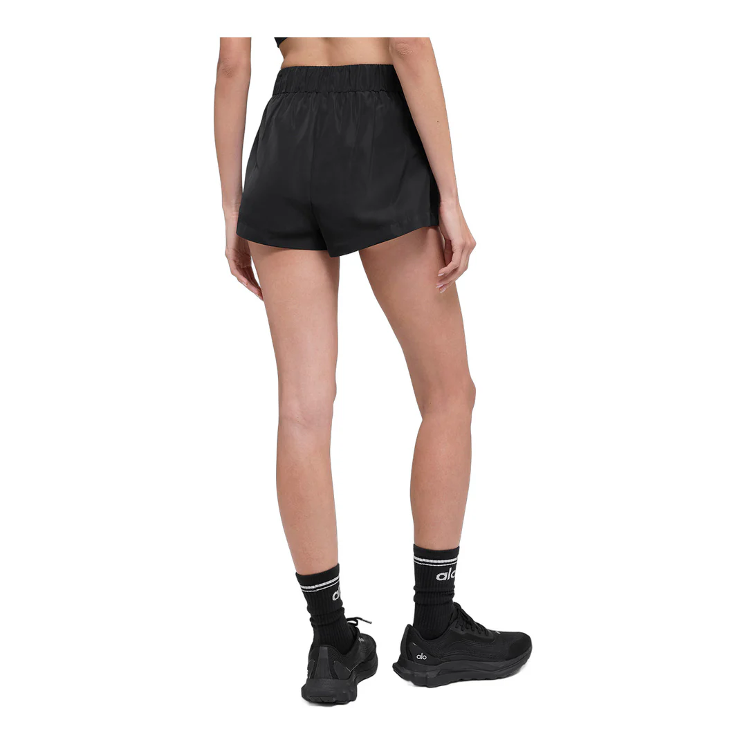 alo High-Waist Socialite Short - Black - Image 2