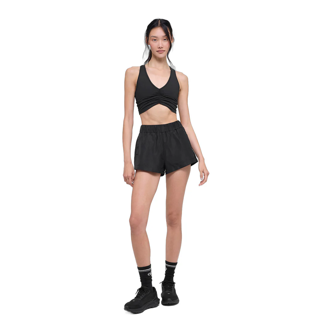 alo High-Waist Socialite Short - Black - Image 3