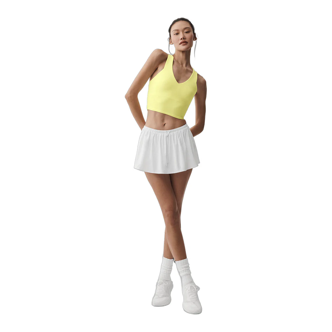 alo Breezy Tennis Skirt - White - Image 7