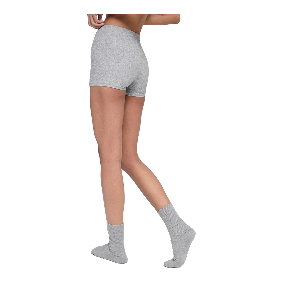 alo Alosoft Sincere Micro Short - Athletic Heather Grey - Image 4