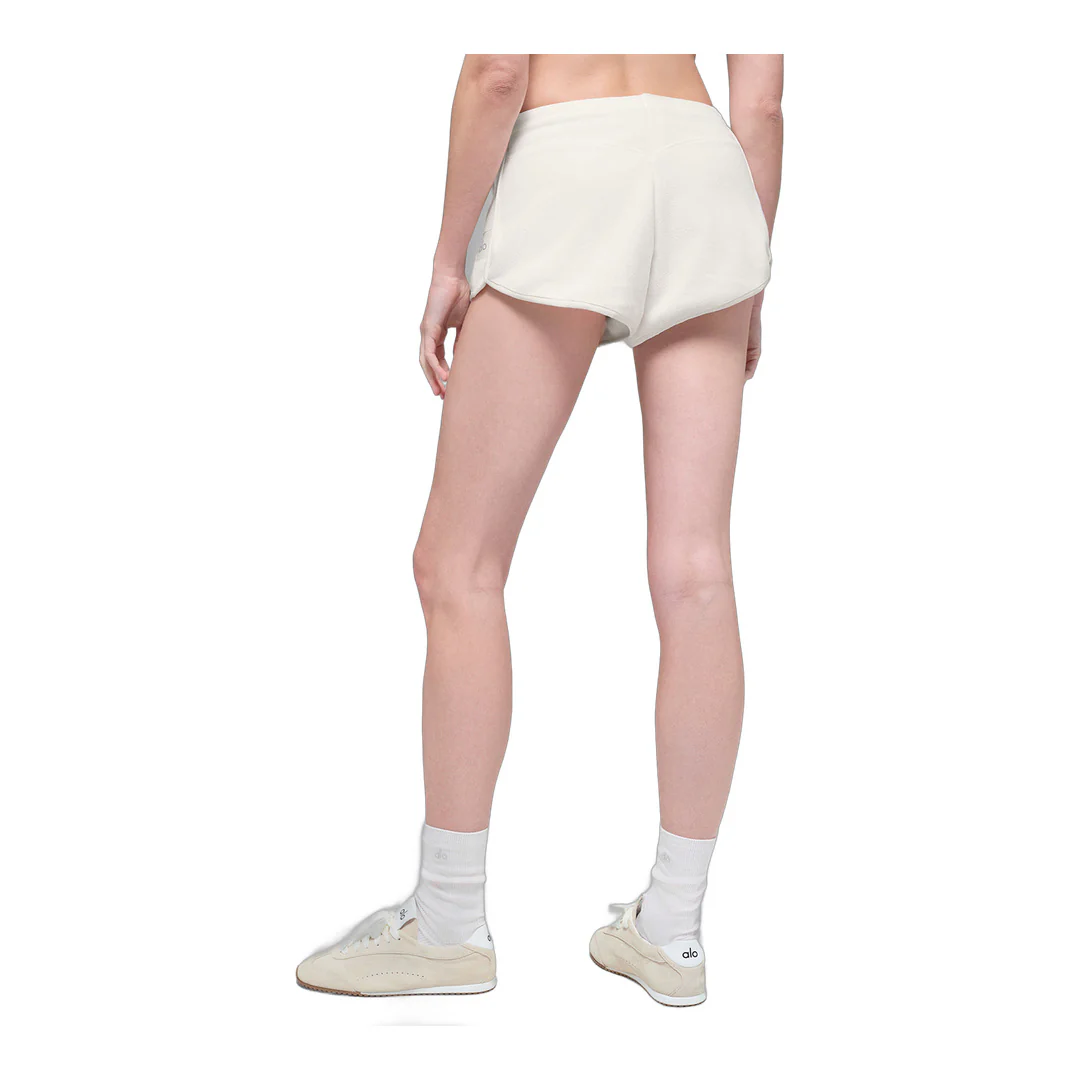 alo Polar Fleece Retreat Short - Ivory - Image 3