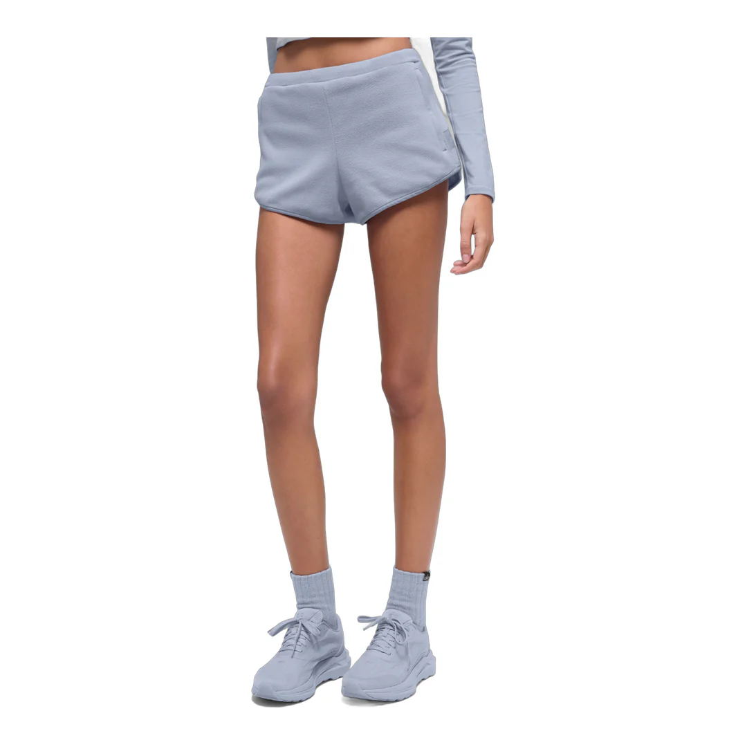 alo Polar Fleece Retreat Short - Winter Frost
