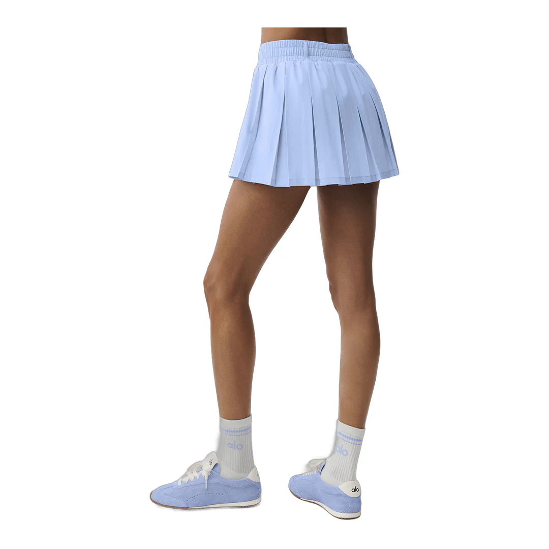 alo Rally Tennis Skirt - Light Provence Blue - Image 4