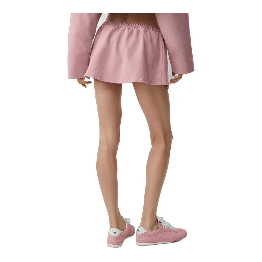 alo Low-Rise Fan Favorite Micro Skirt - Vintage Pink - Image 2
