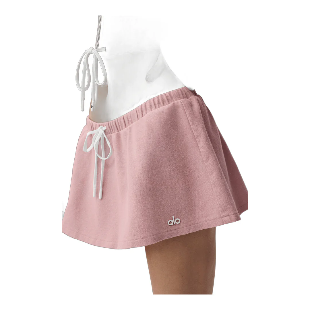 alo Low-Rise Fan Favorite Micro Skirt - Vintage Pink - Image 5