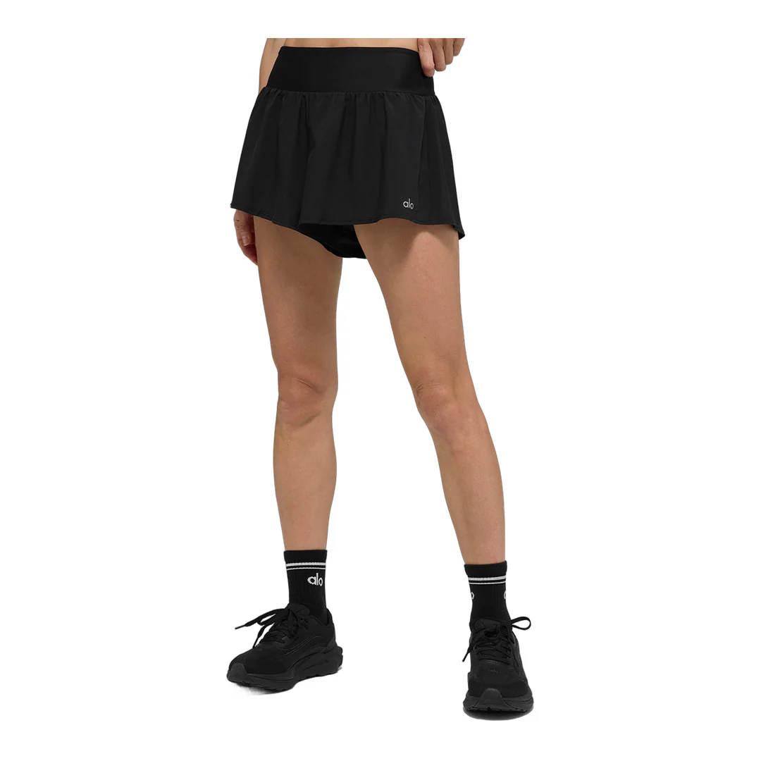 alo Victory Running Short - Black - Image 4