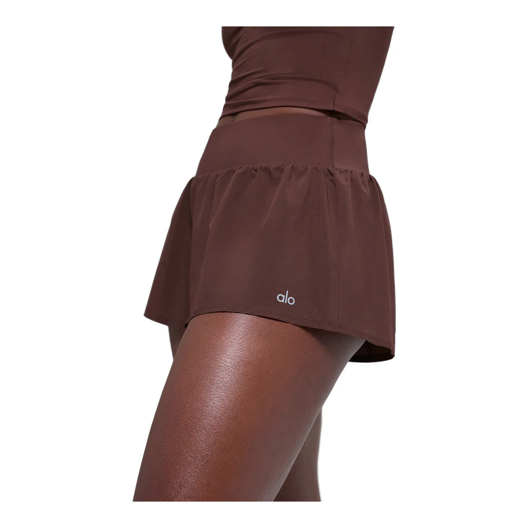 alo Victory Running Short - Brownstone - Image 2