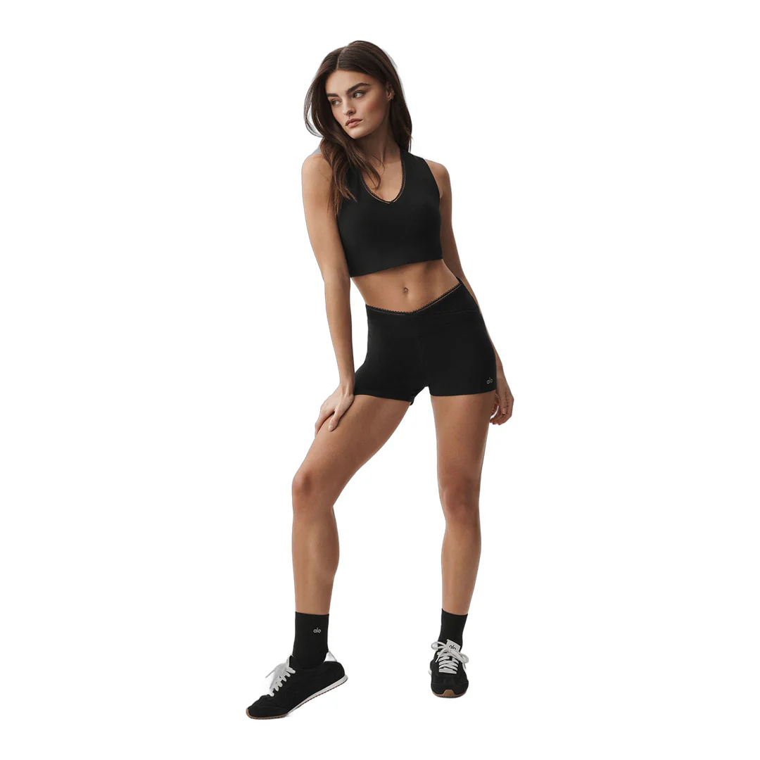 alo 3" Alosoft Affection Short - Black - Image 6