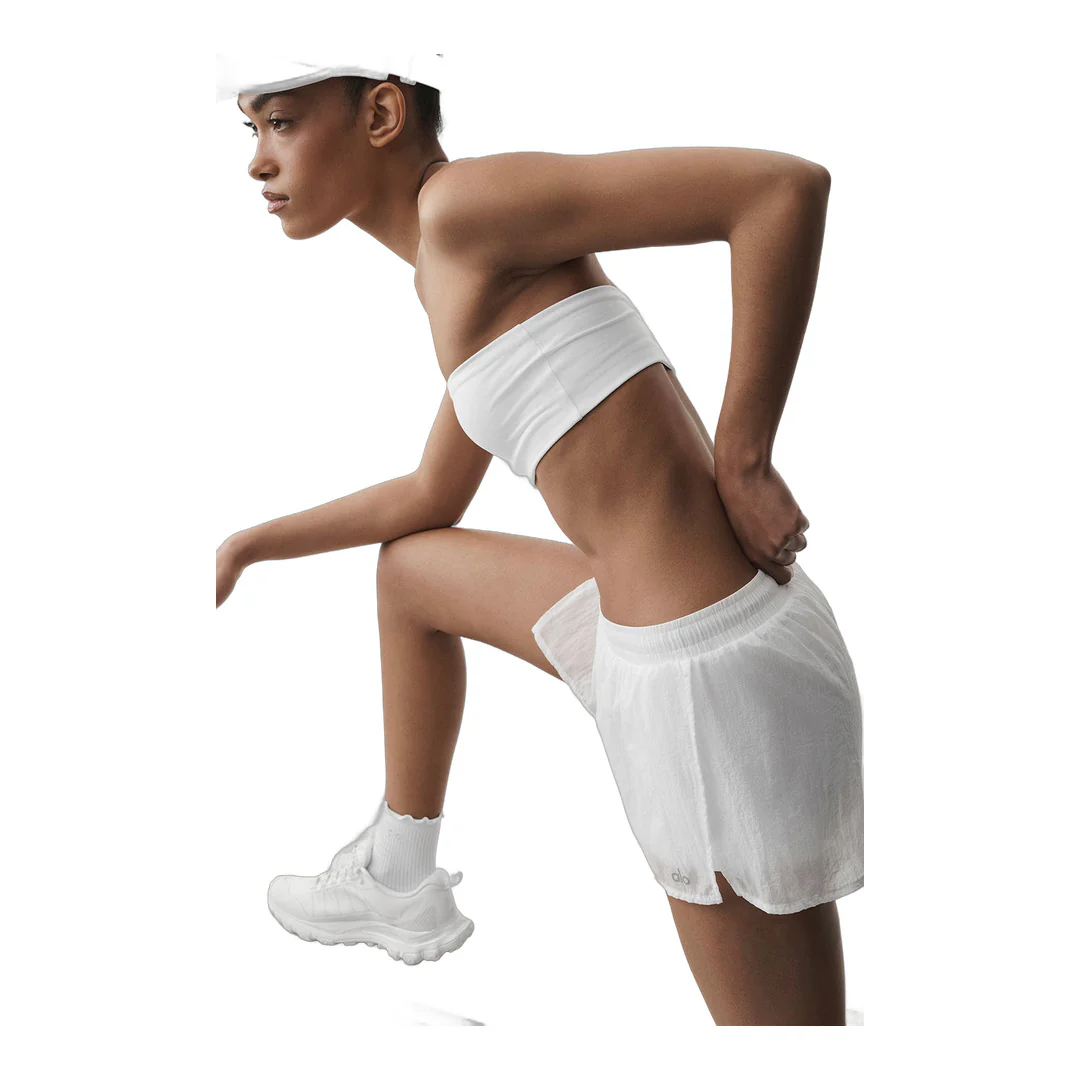 alo Mid-Rise Go Time Short - White - Image 3