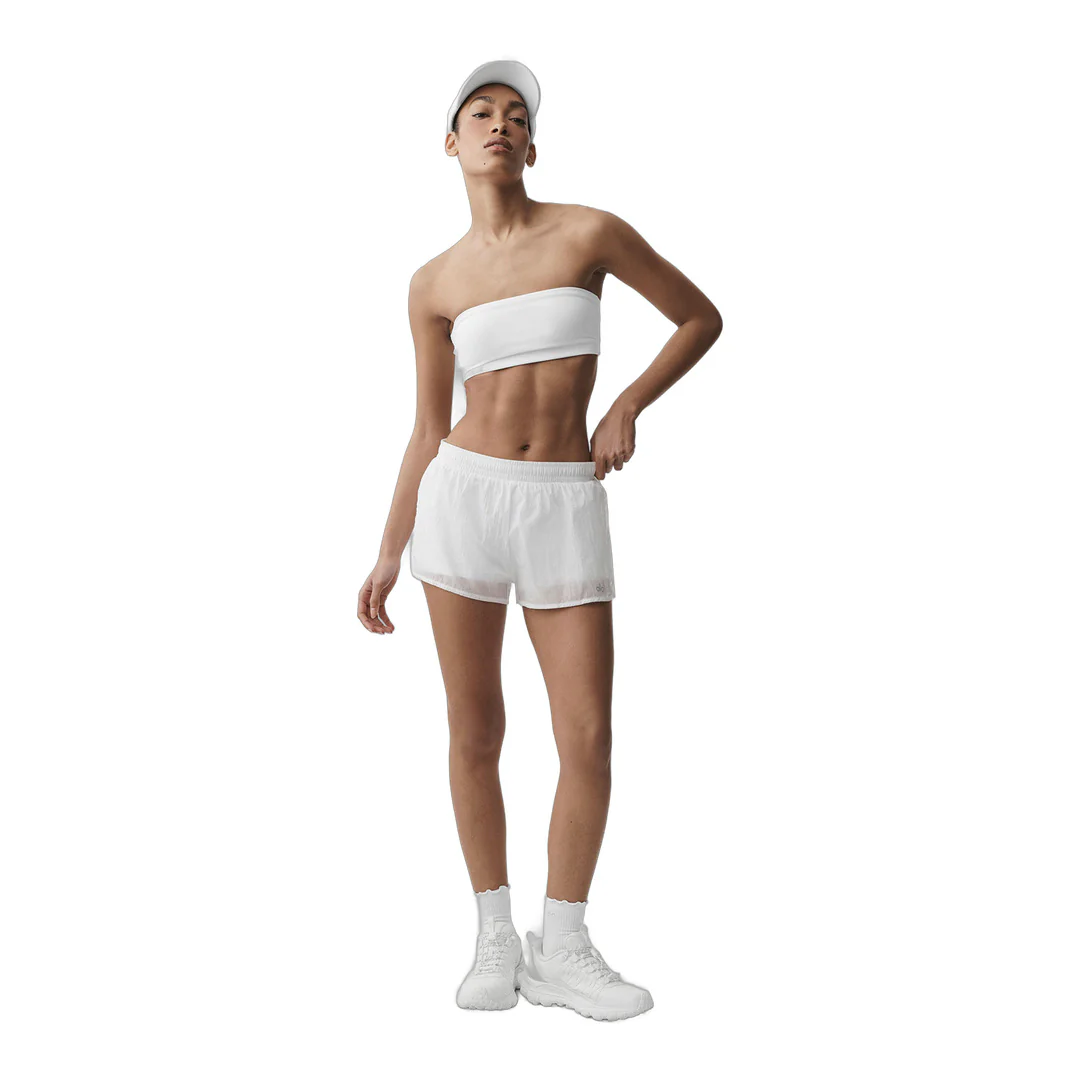 alo Mid-Rise Go Time Short - White - Image 4