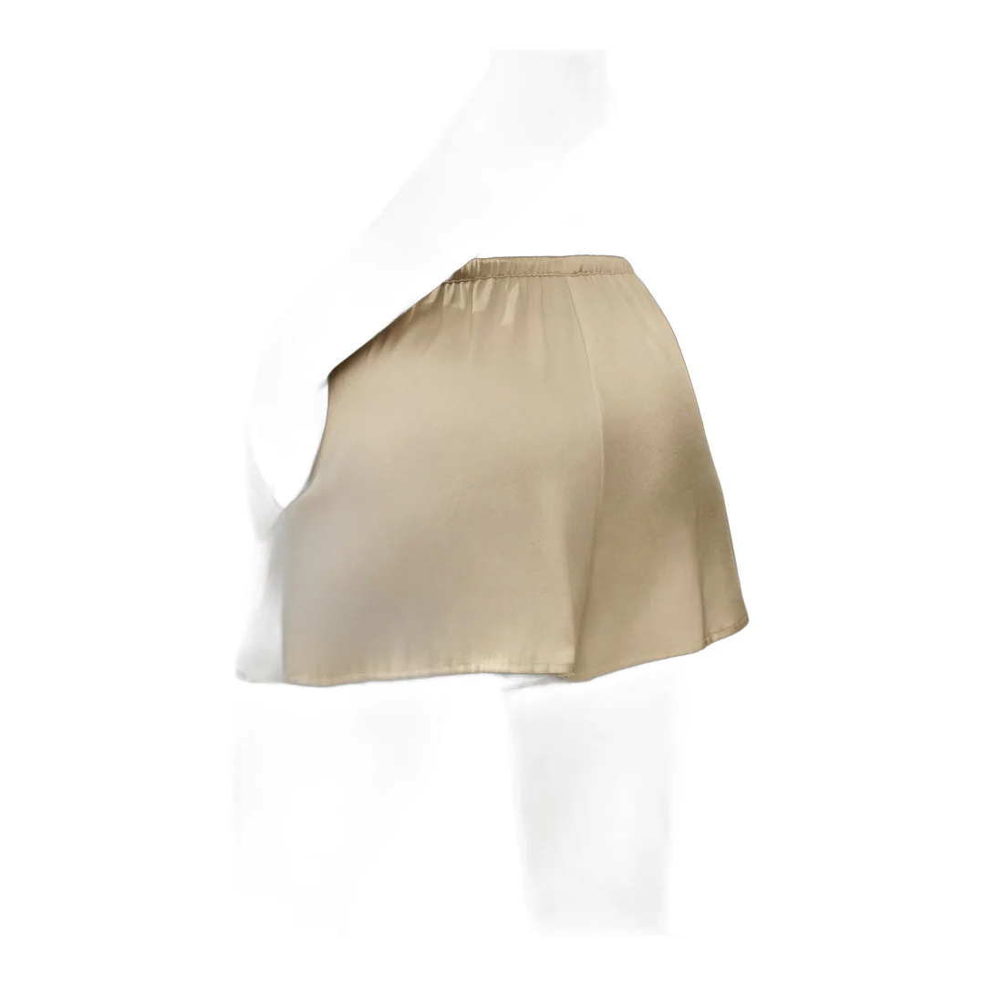 alo Silk Blend Radiance Short - Sandy Beige - Image 4