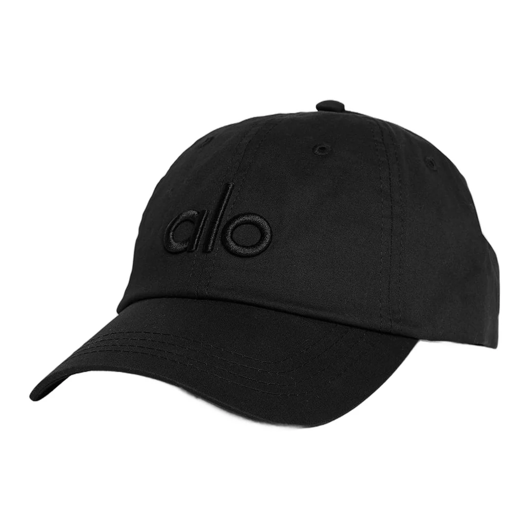 alo Off-Duty Cap - Black/Black