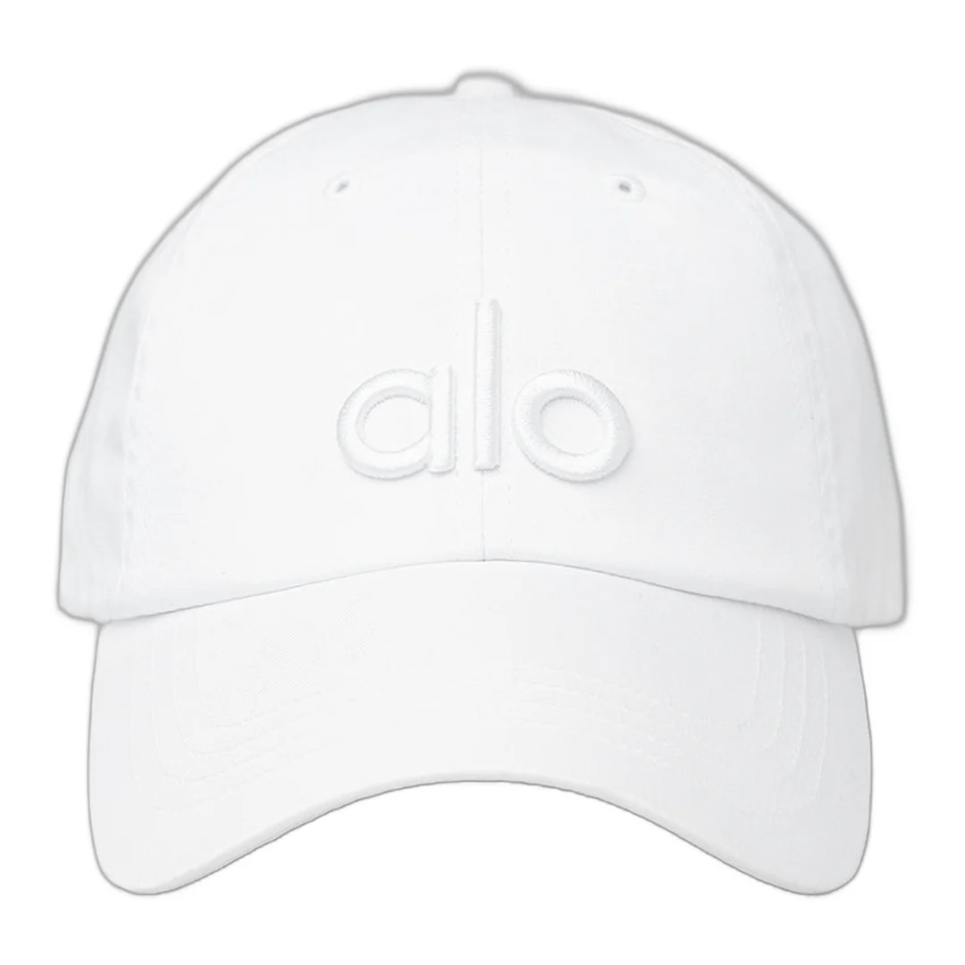 alo Off-Duty Cap - Bright White/White - Image 3
