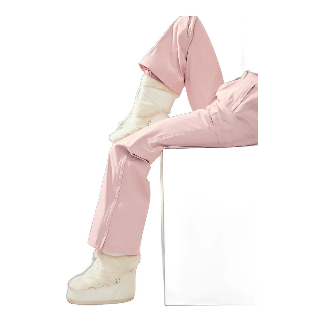 alo Polar Star Ski Suit - Pink Champagne - Image 5