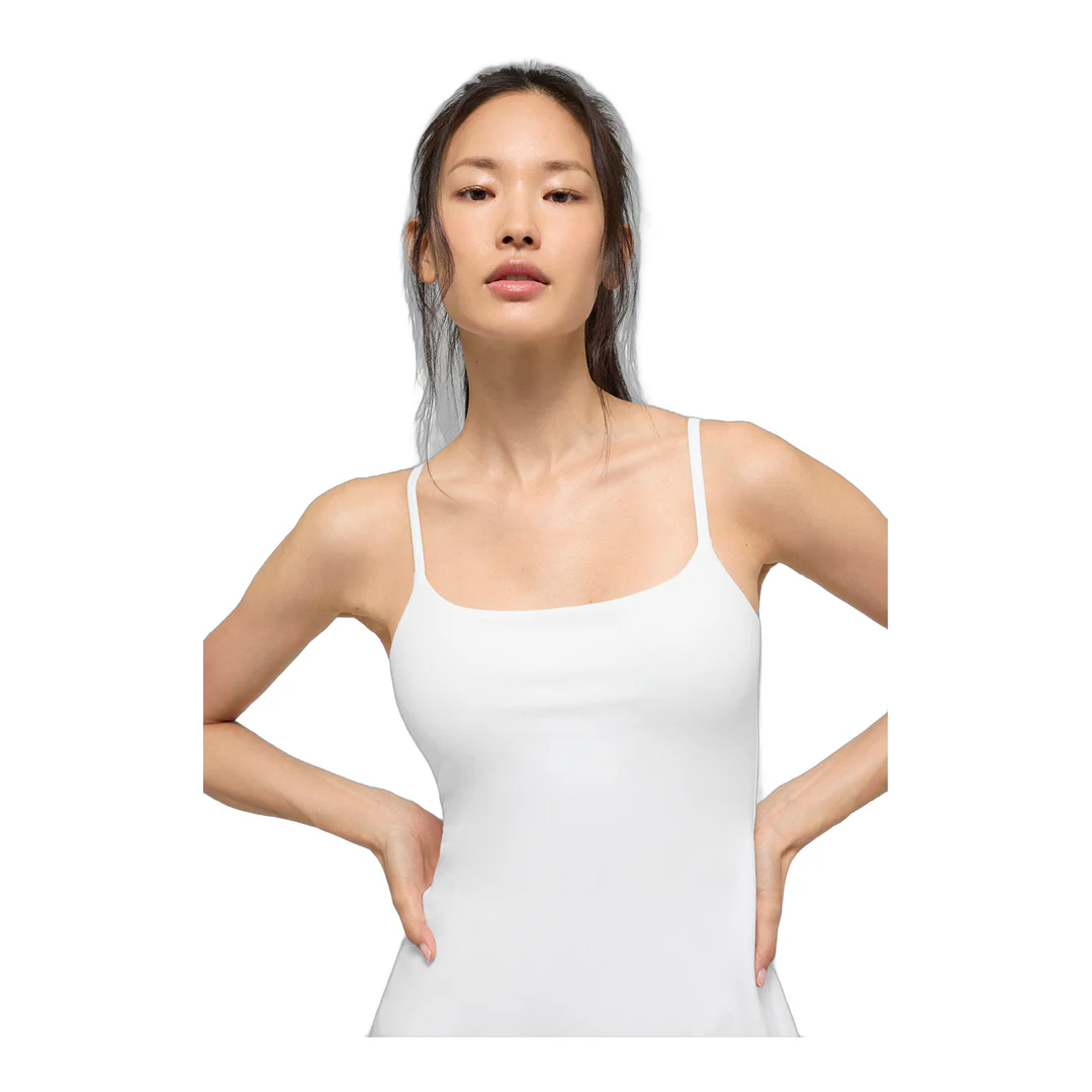 alo Alosoft Encore Tennis Dress - White - Image 5