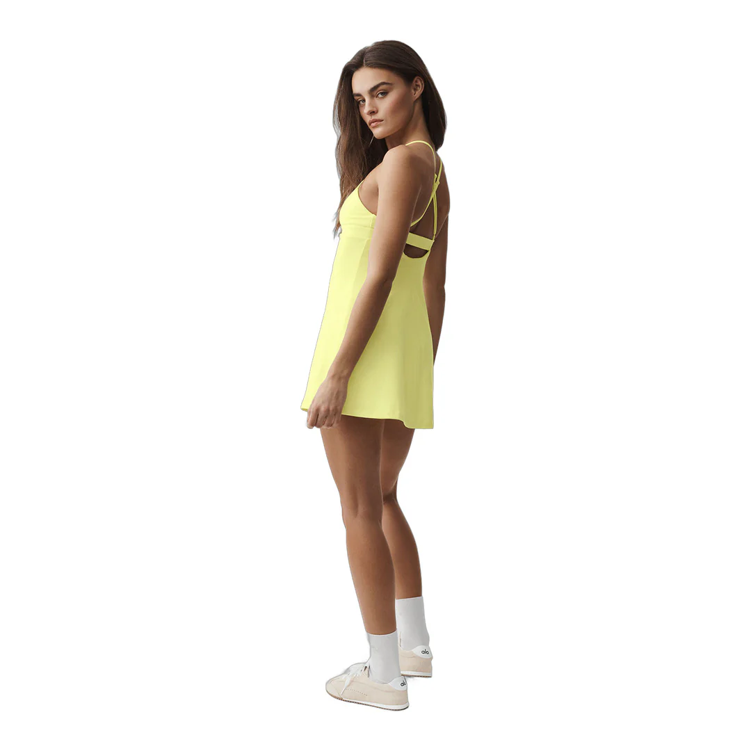 alo Airbrush Splendor Dress - Sunshine - Image 2