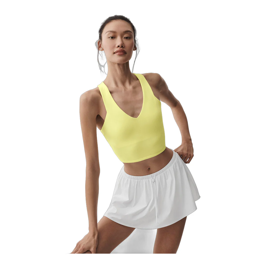 alo Airbrush Real Bra Tank - Sunshine - Image 3