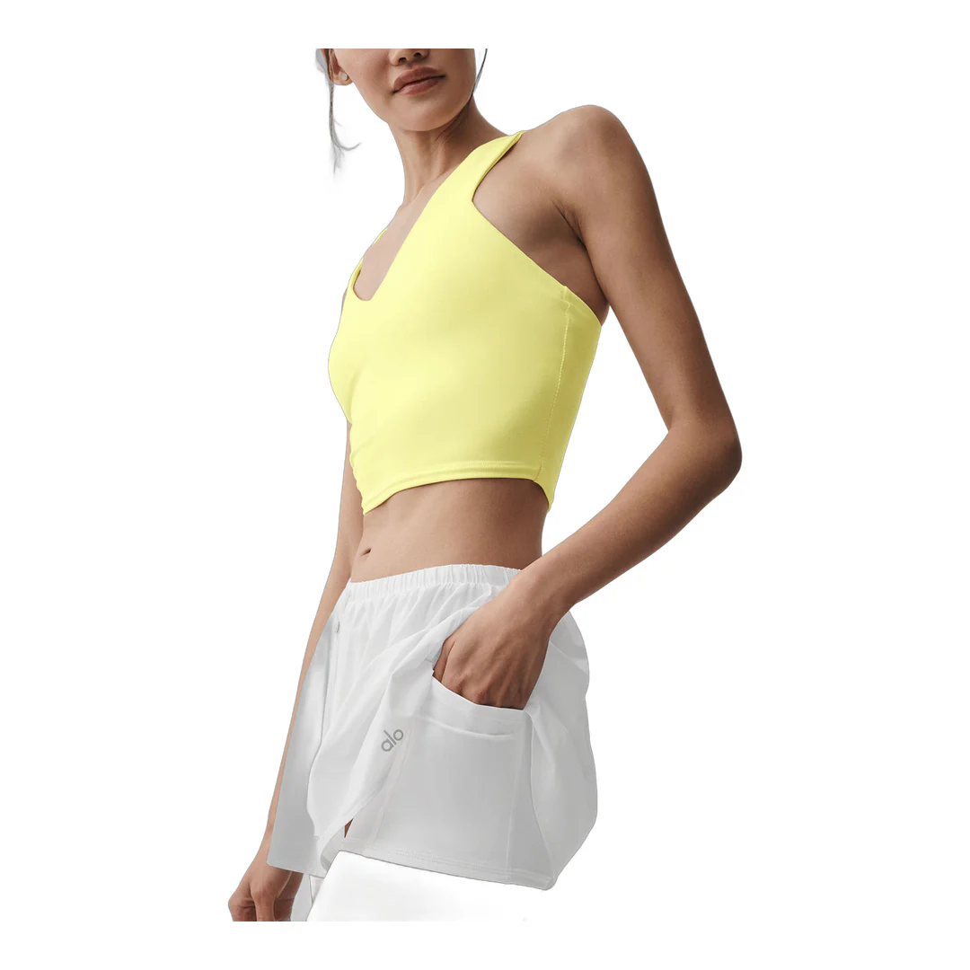 alo Airbrush Real Bra Tank - Sunshine - Image 4