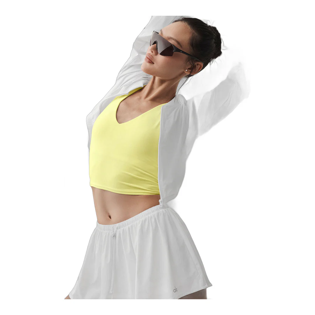 alo Airbrush Real Bra Tank - Sunshine - Image 5
