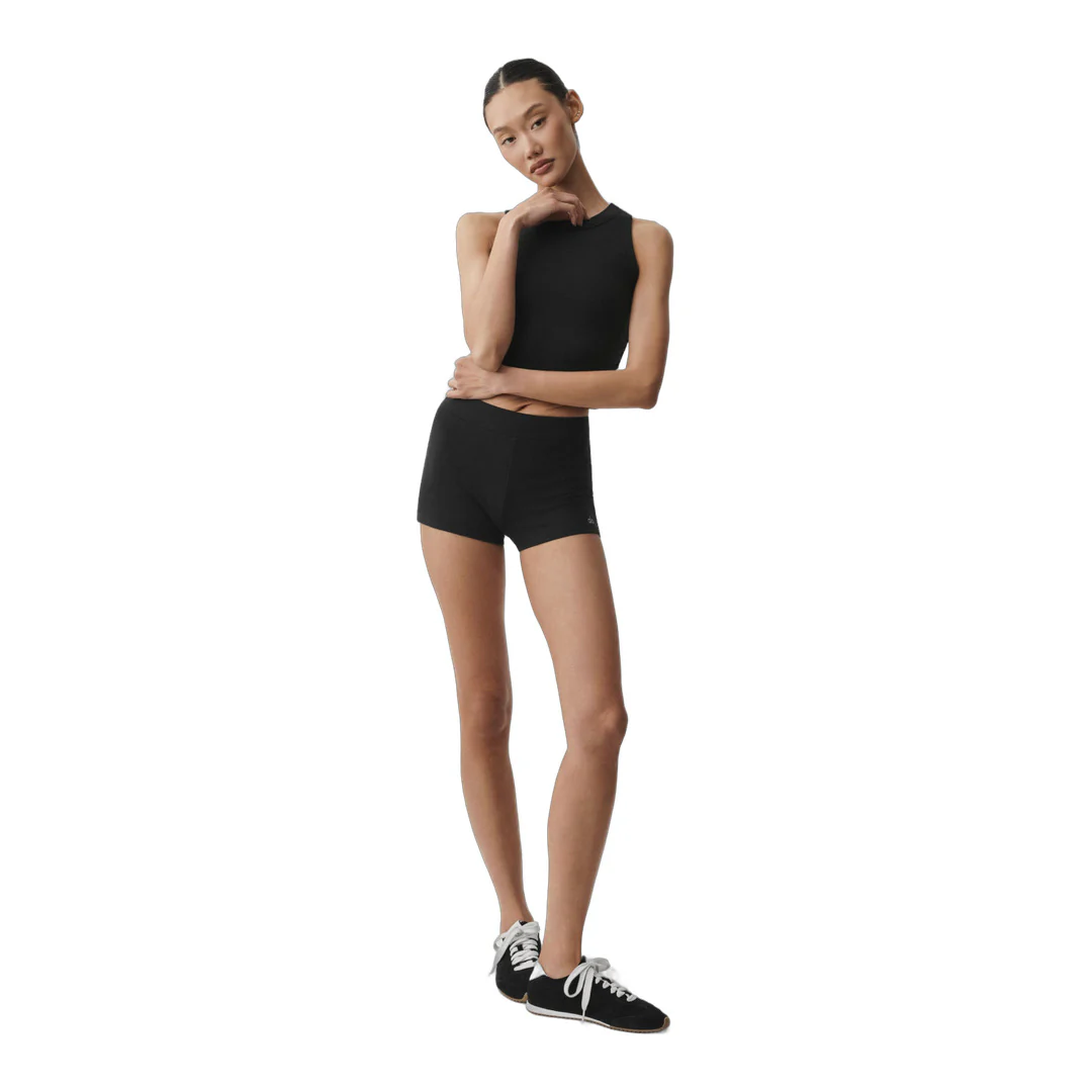 alo Sway Bra Tank - Black - Image 5