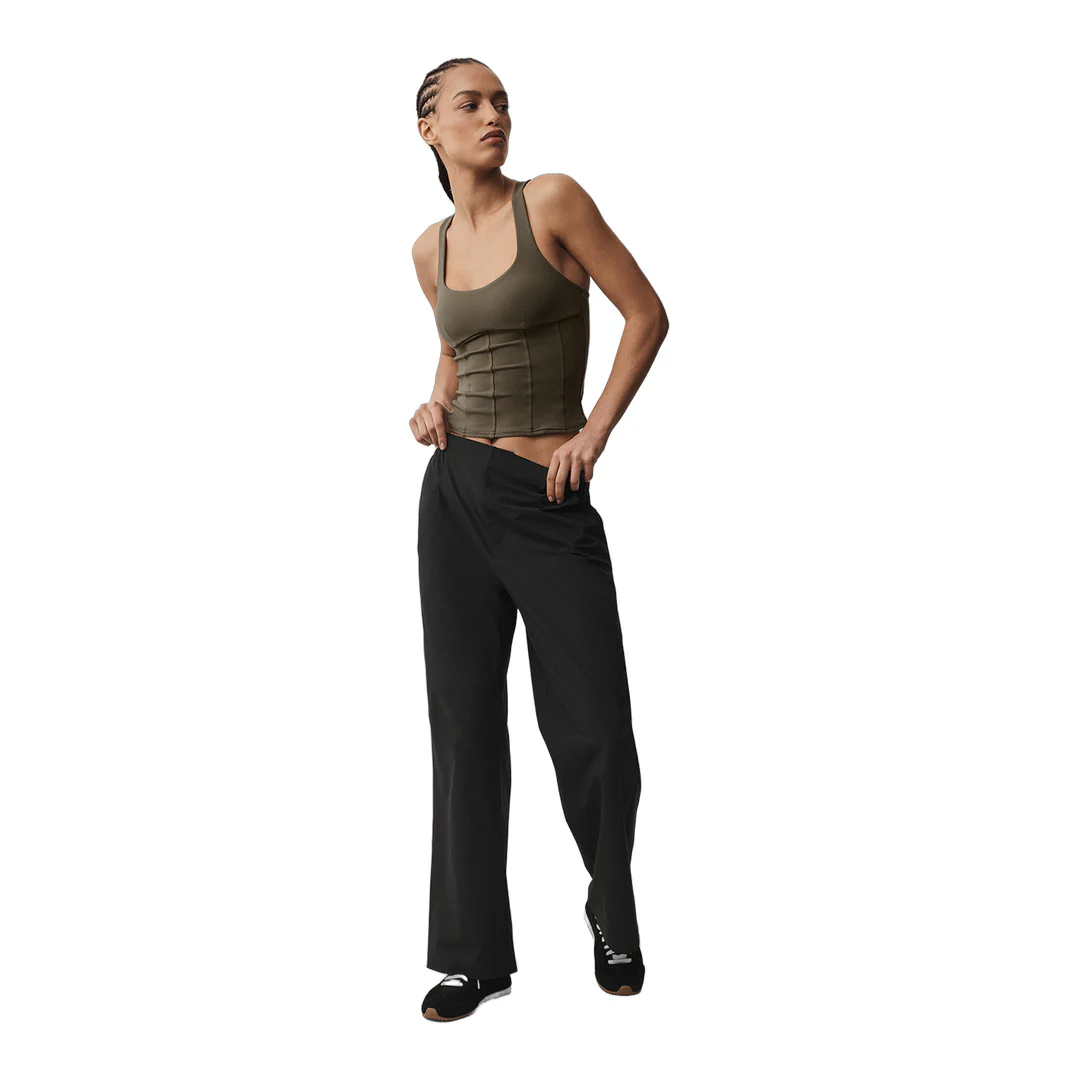alo Airbrush Sparks Fly Corset Tank - Olive Tree - Image 5