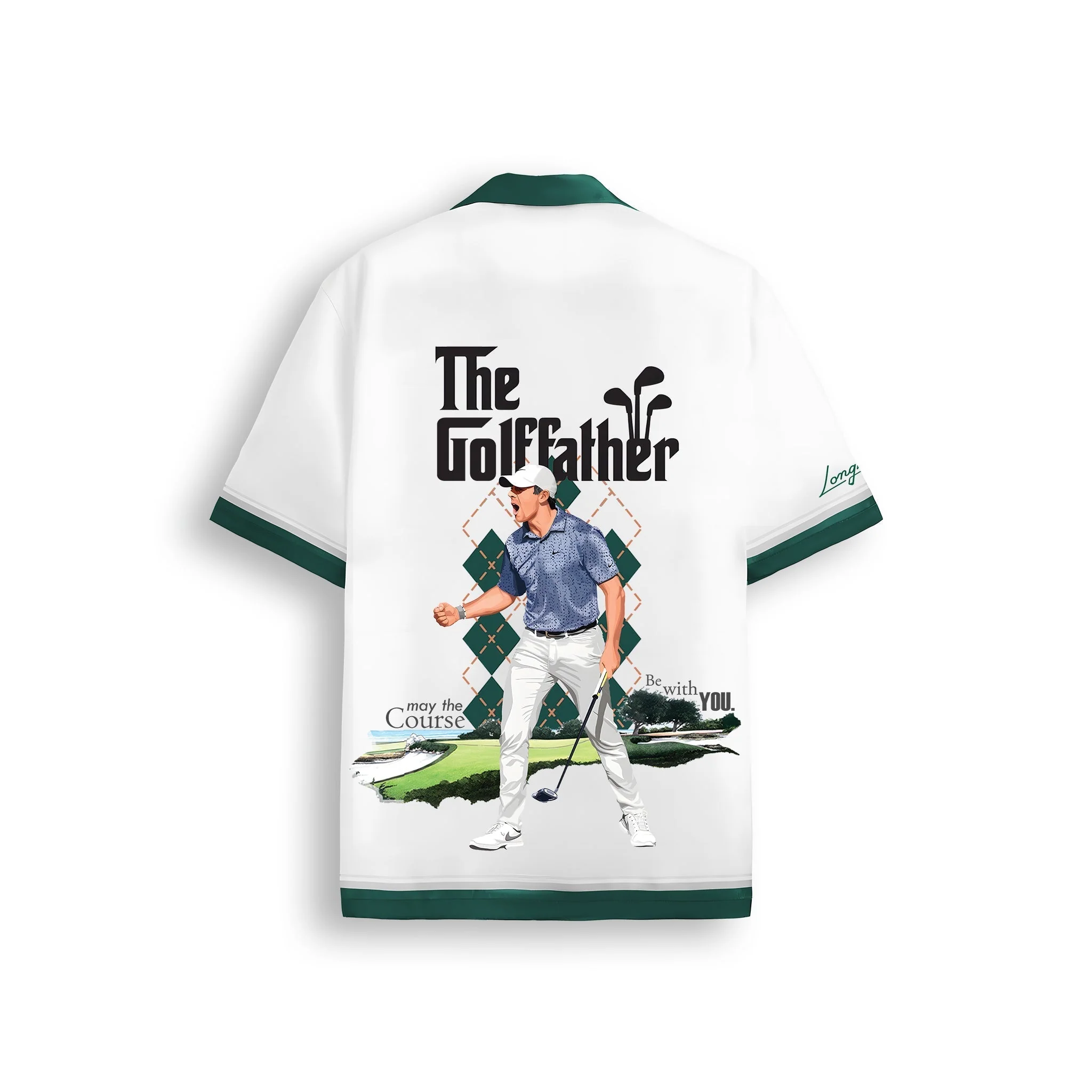 Golffather shirt - Ivory white - Image 2