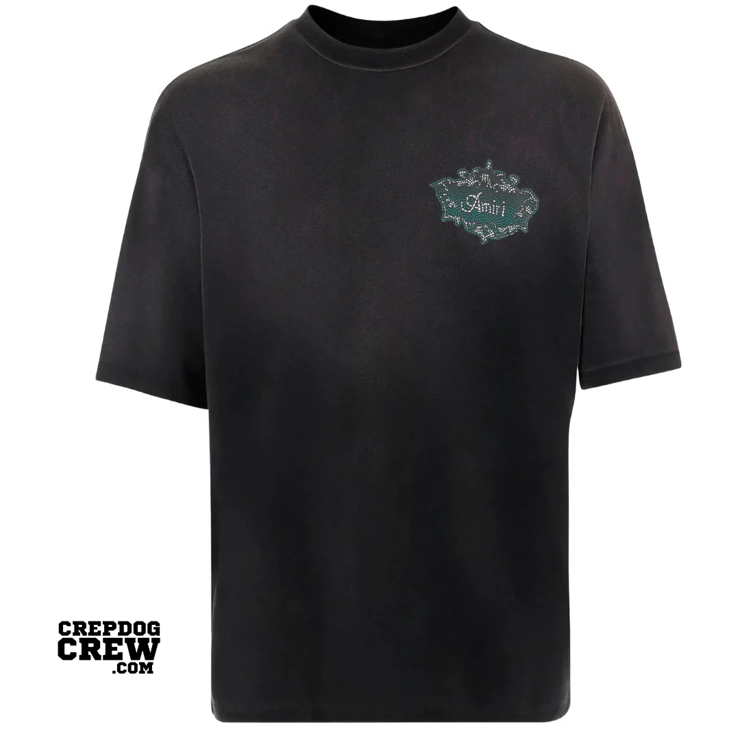 AMIRI CHATEAU CREST TEE BLACK