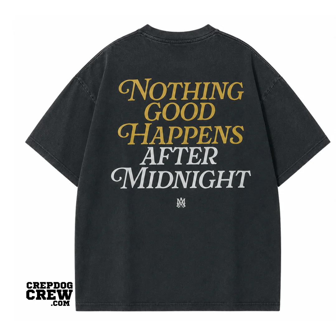AMIRI NIGHTS OVERSIZED Tee BLACK - Image 2