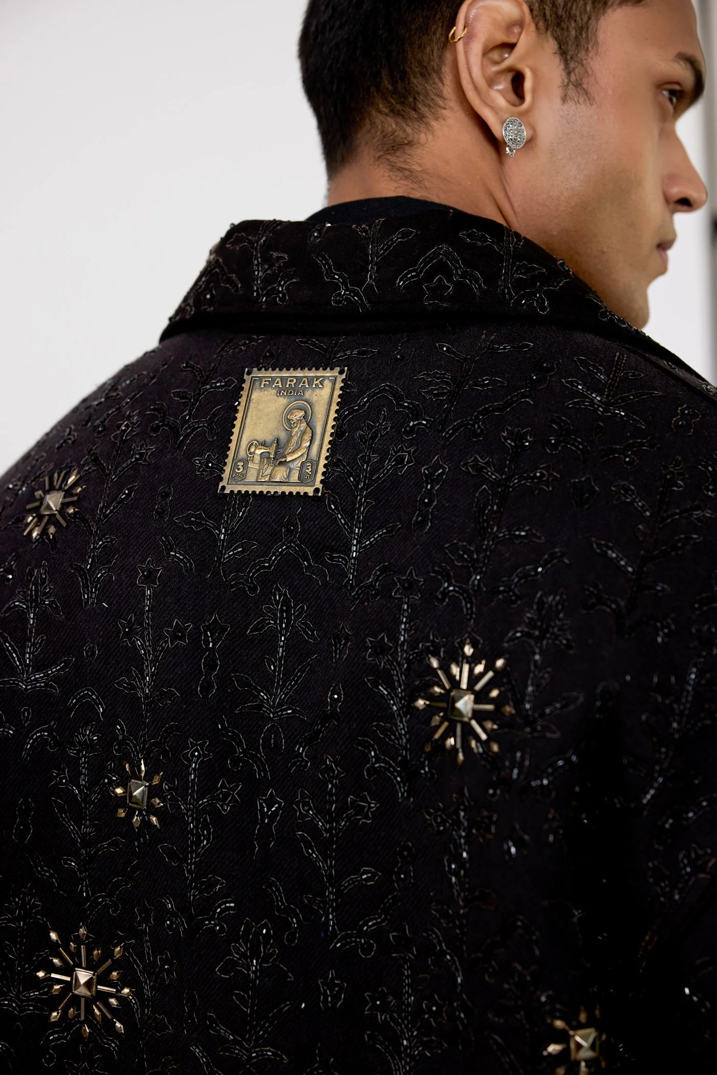 Anarkali' Handmade Jacket - Image 3