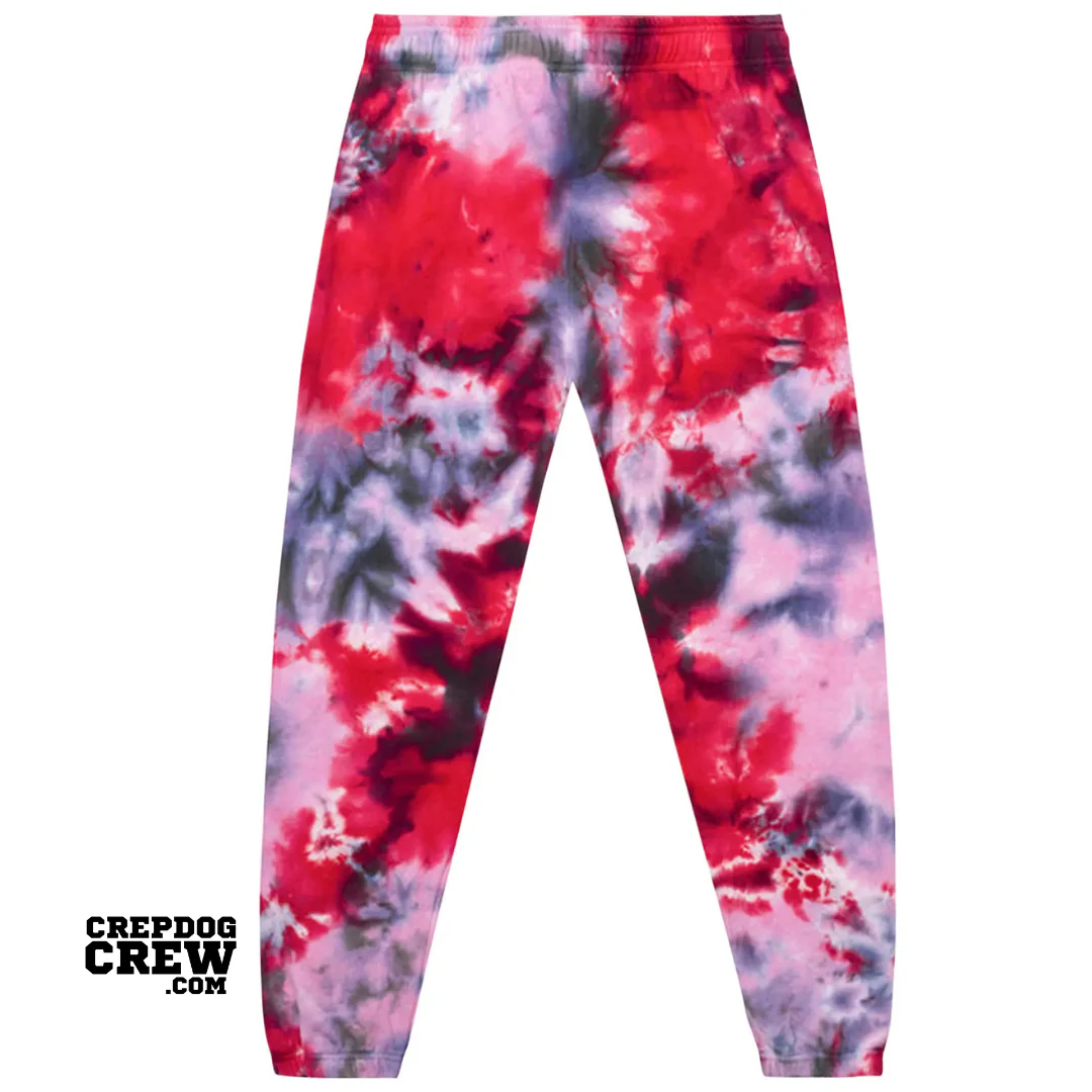 ANTI SOCIAL SOCIAL CLUB X GRAN TURISMO DYE SWEATPANTS RED - Image 2