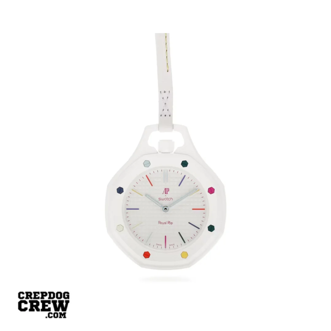 Swatch x Audemars Piguet Bioceramic Royal Pop Huit Blanc