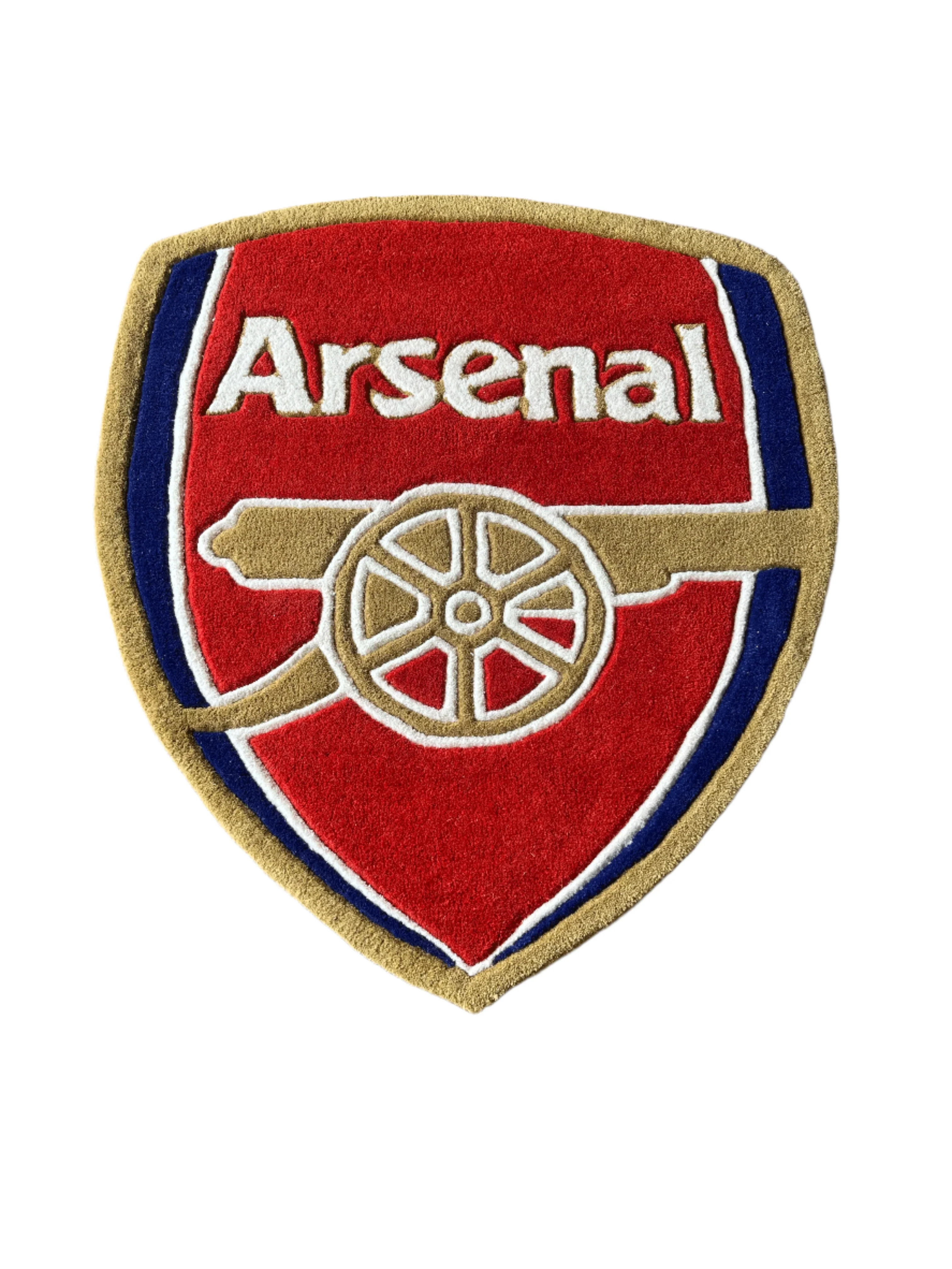 Arsenal Football Club Hand Tufted Custom Rug by The Drip Co.