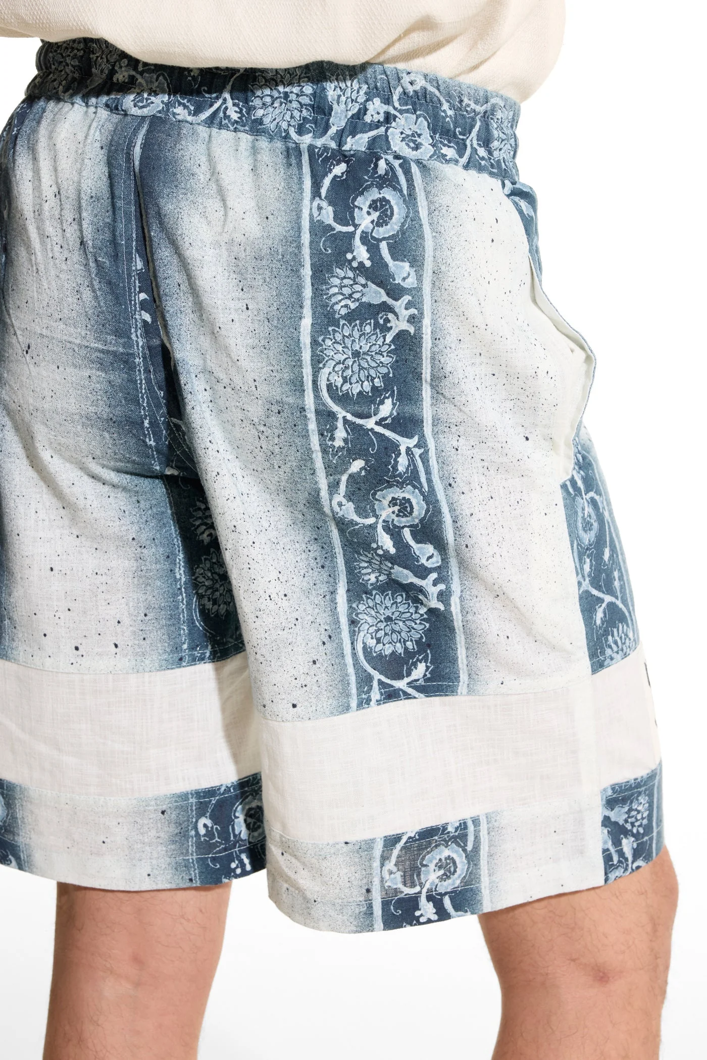 Artisanal Stripe Shorts - Image 4