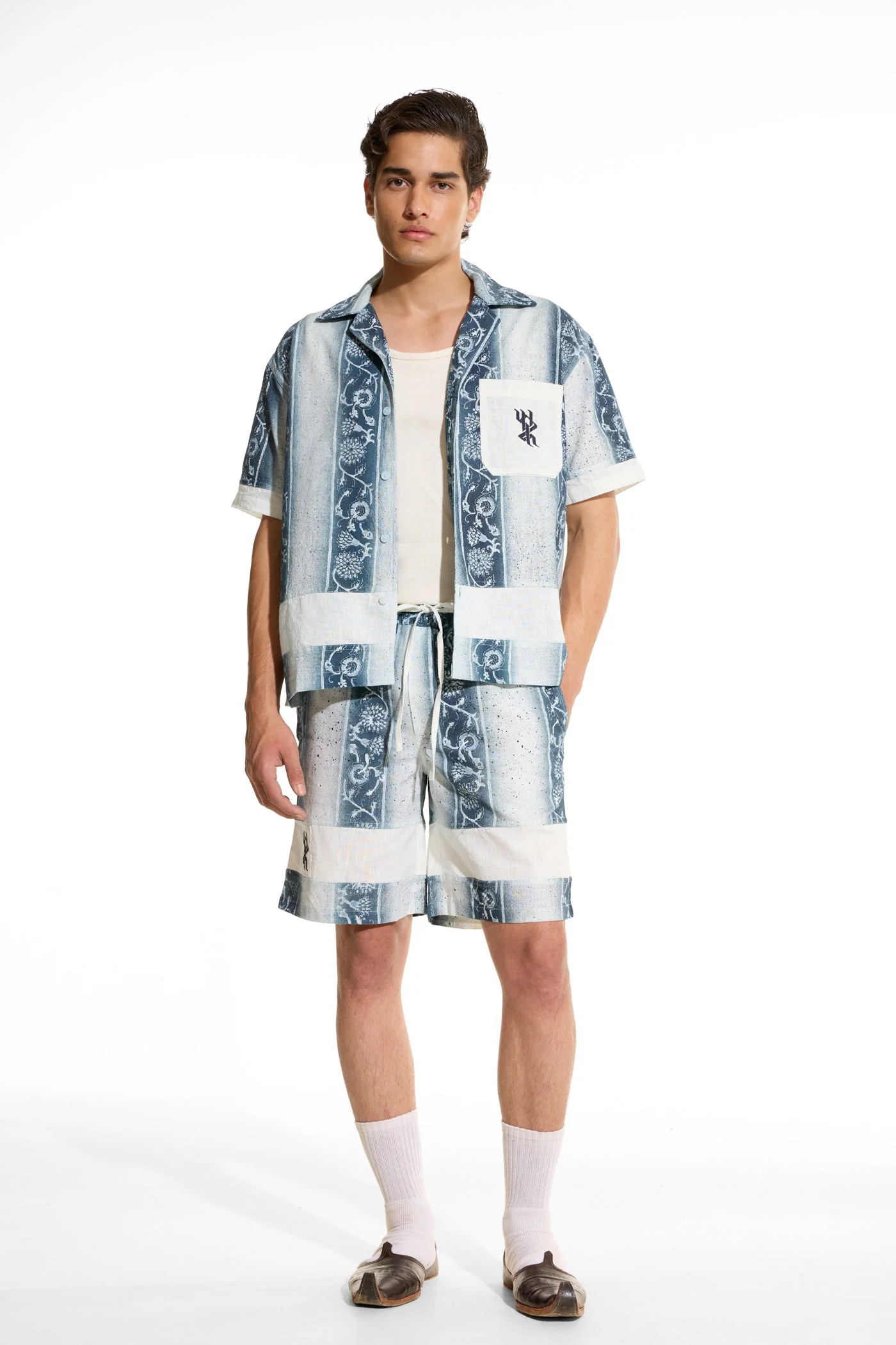 Artisanal Stripe Shorts - Image 6