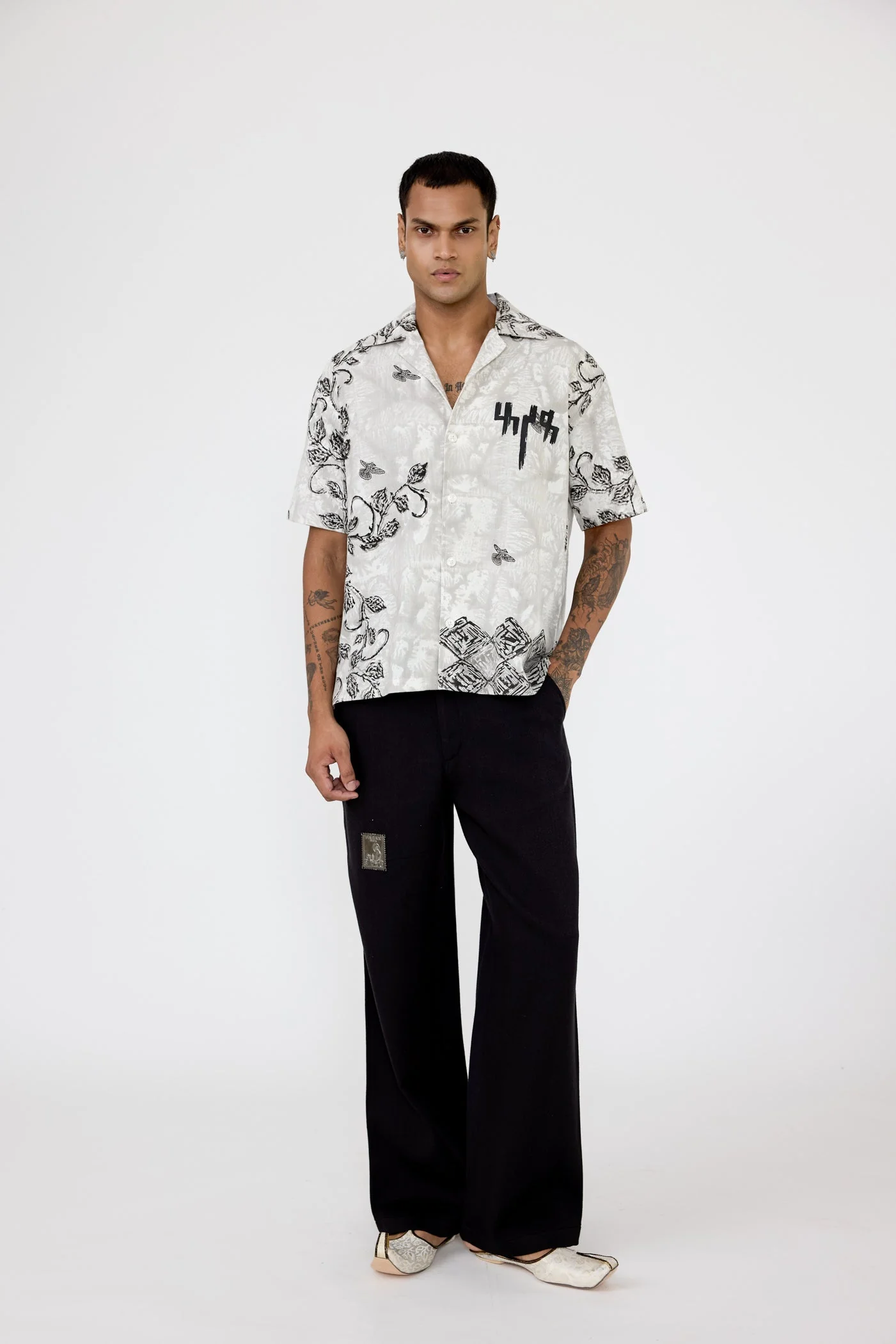 Baagh' Blockprint Shirt - Image 3
