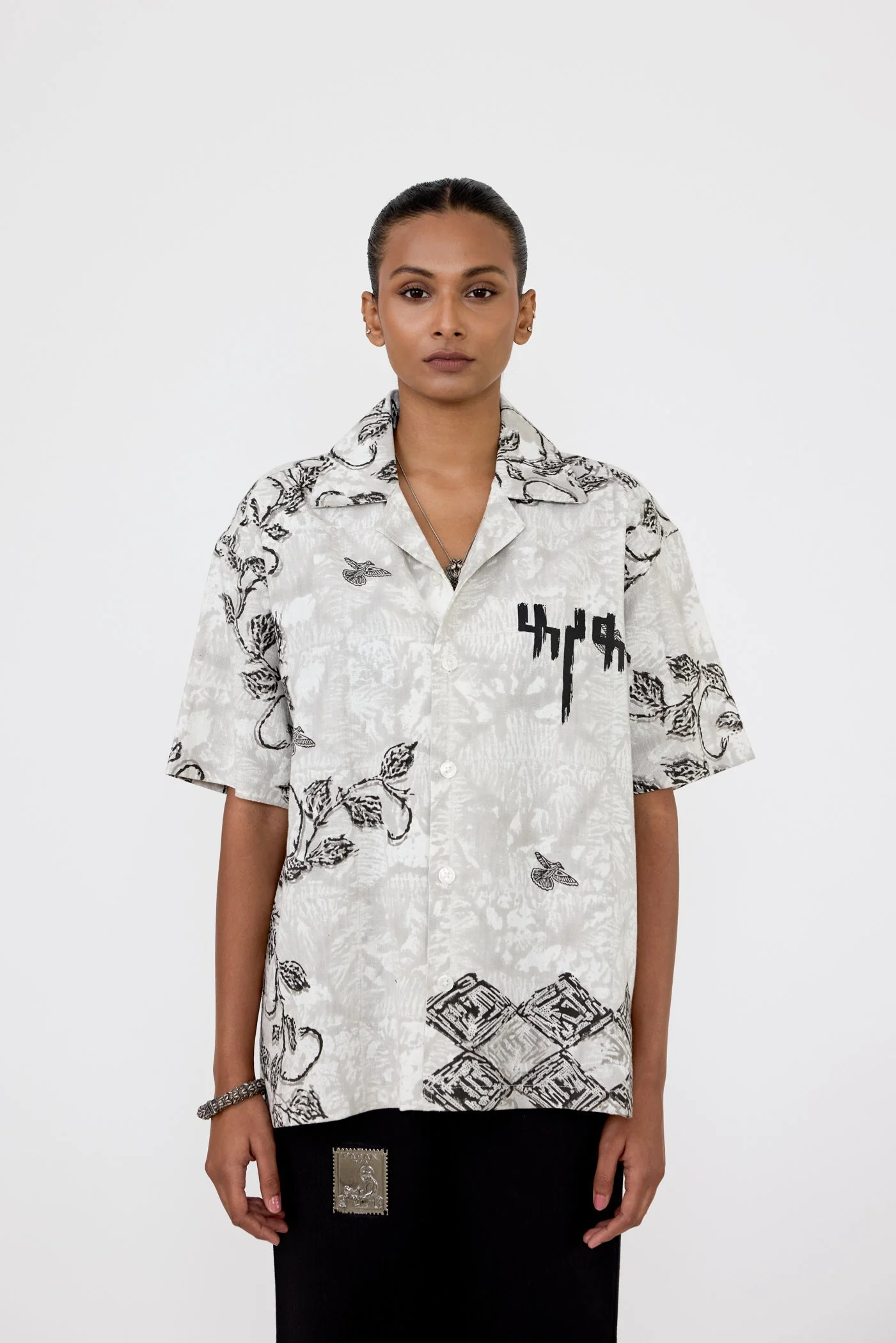 Baagh' Blockprint Shirt - Image 4