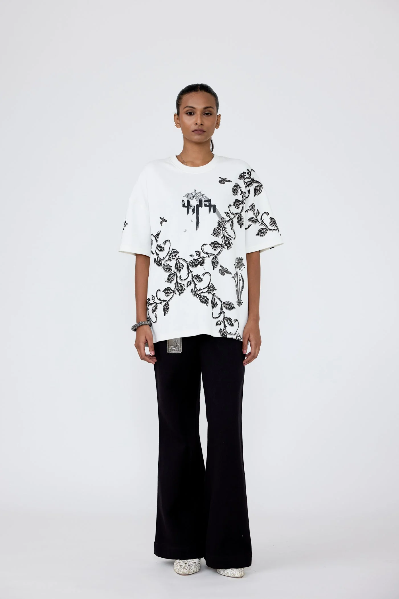 Baagh' Blockprint T-shirt - Image 10