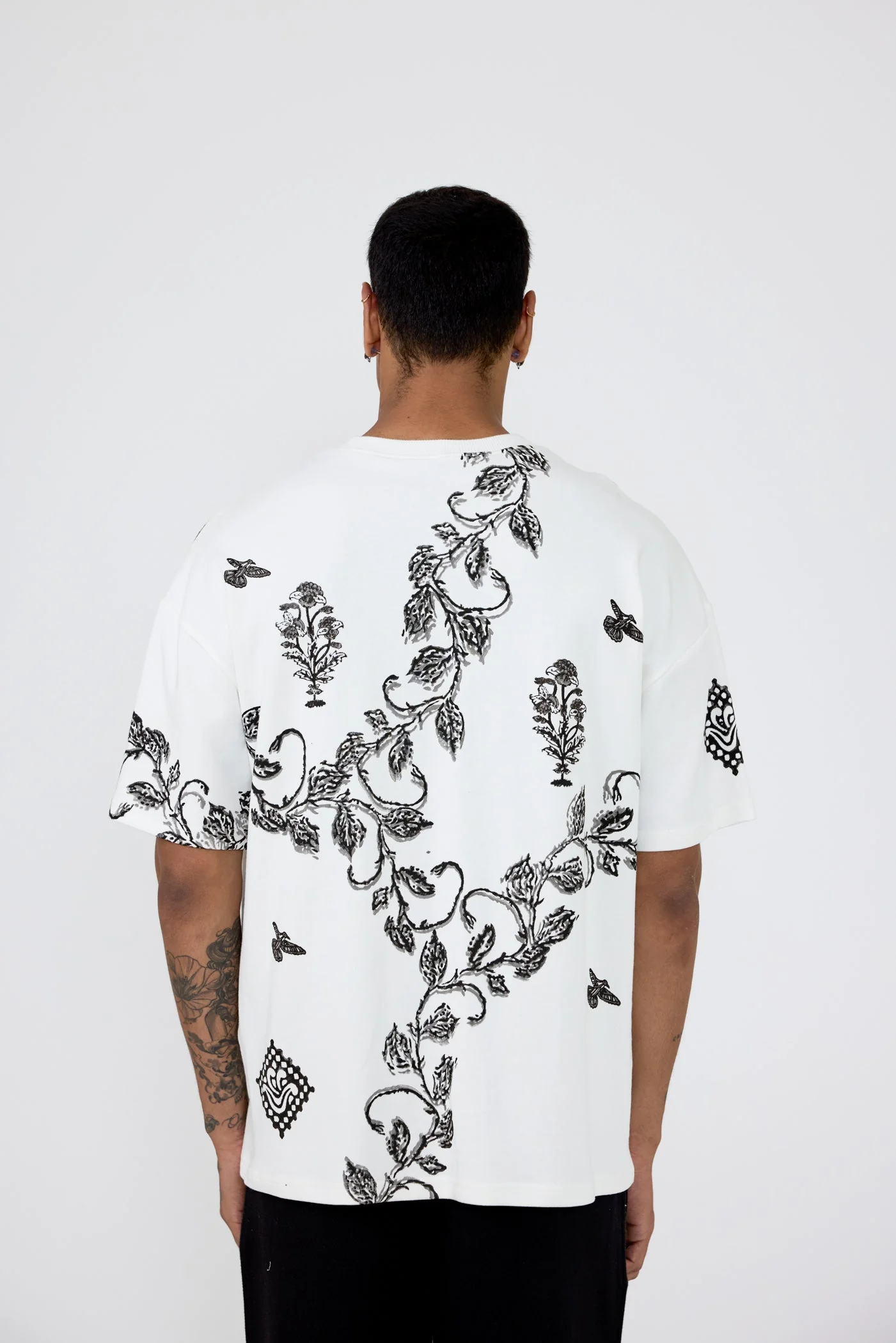 Baagh' Blockprint T-shirt - Image 3