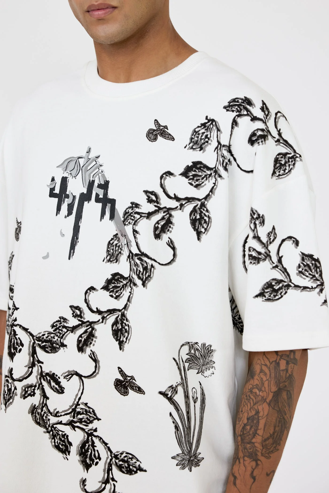 Baagh' Blockprint T-shirt - Image 5