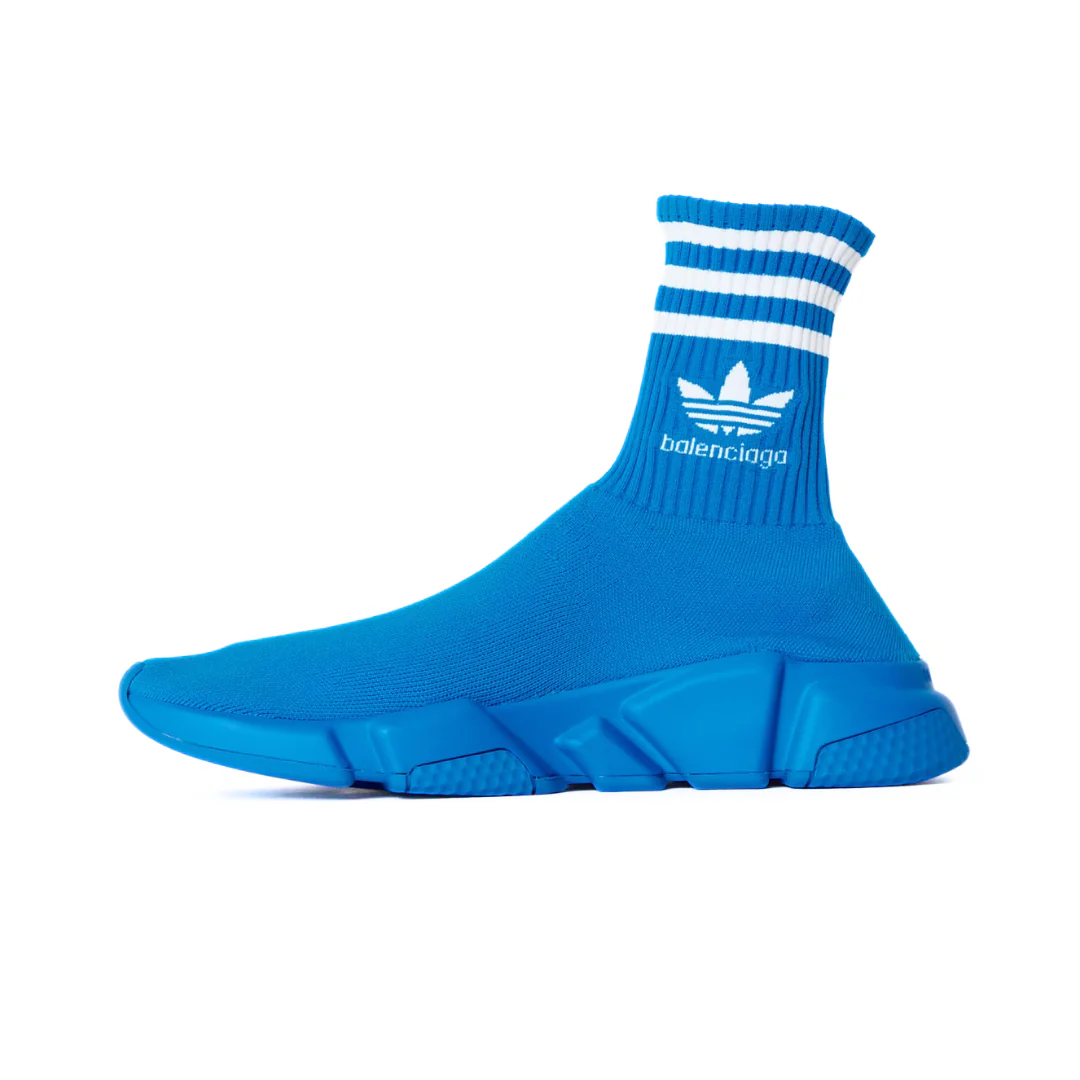 BALENCIAGA X ADIDAS SPEED TRAINER	BLUE WHITE