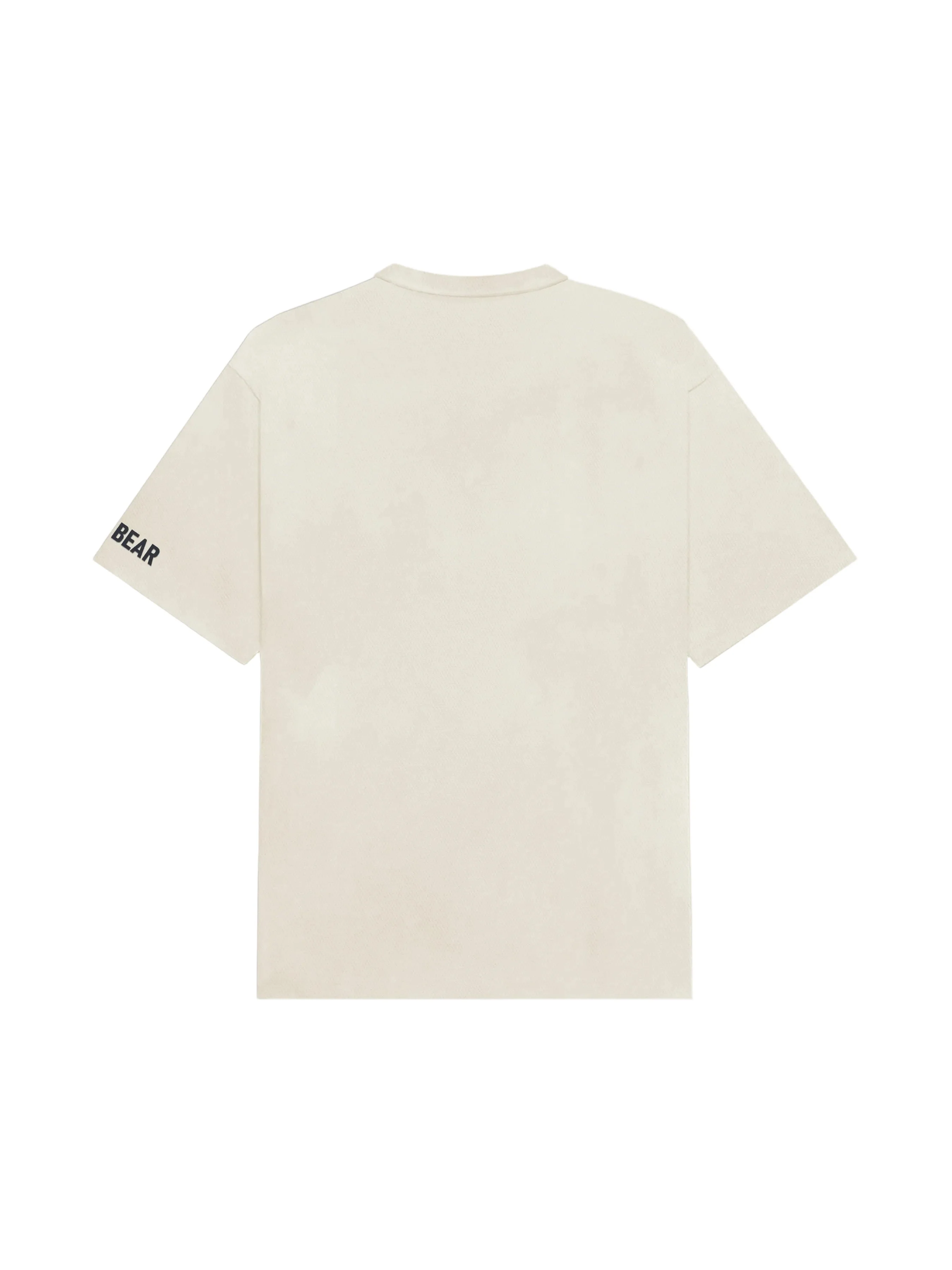 Basic Cream White Tee - Image 2