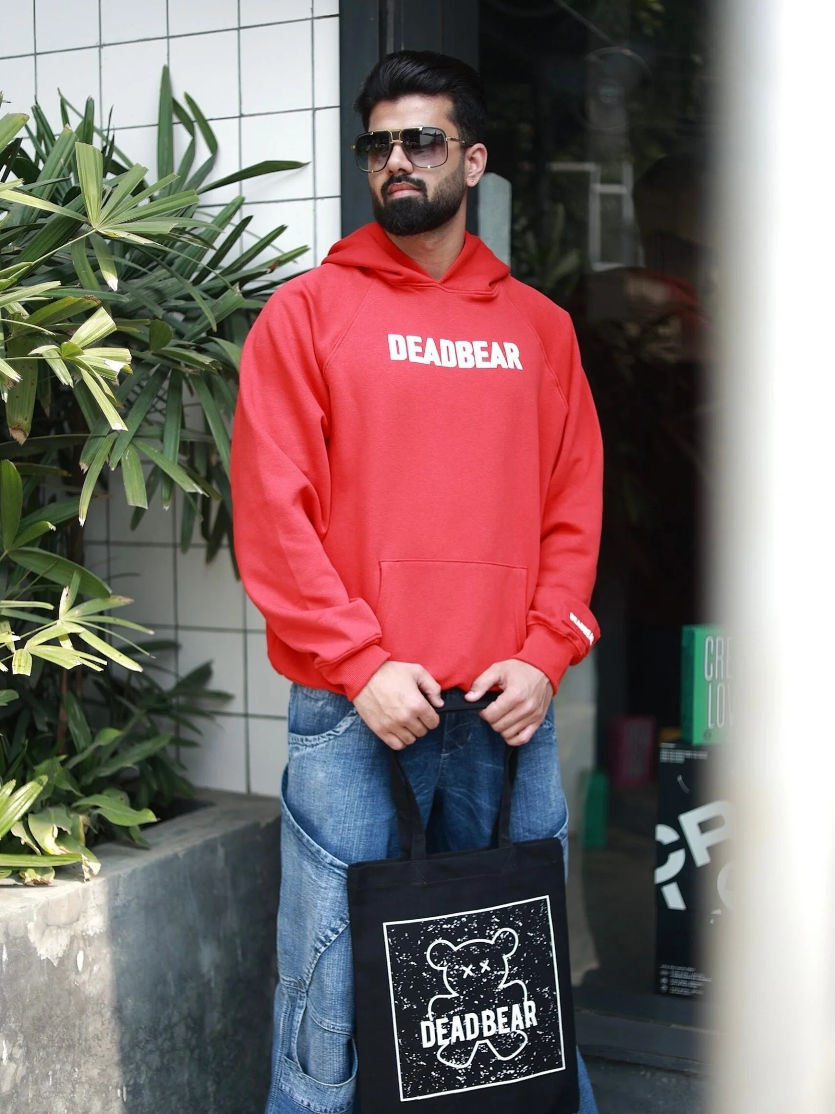 Basic Red Hoodie - Image 4