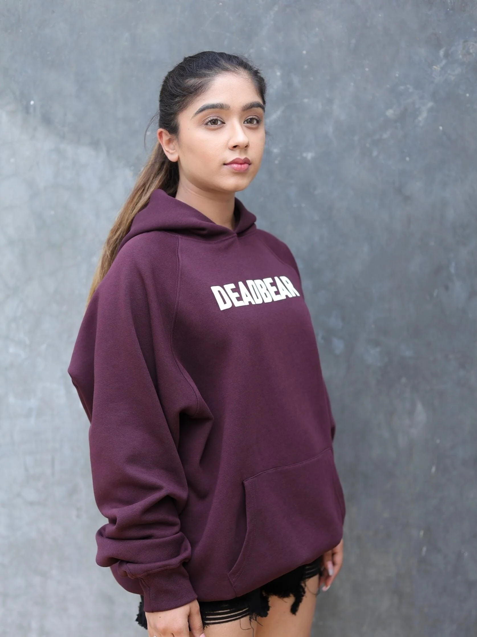 Basic Wine Hoodie - Image 3