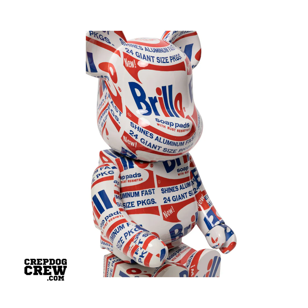 Bearbrick ANDY WARHOL "Brillo" 1000% - Image 3