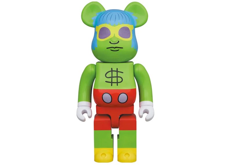 Bearbrick Keith Haring Andy Mouse 1000%