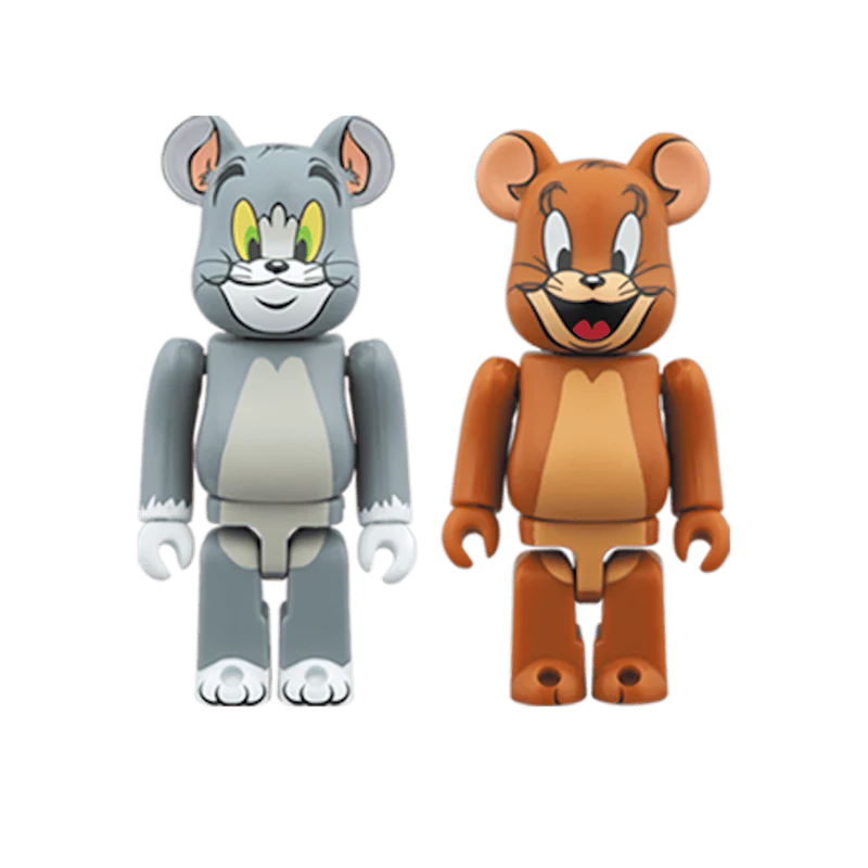 Bearbrick Tom & Jerry 2 Pack 100% Multi