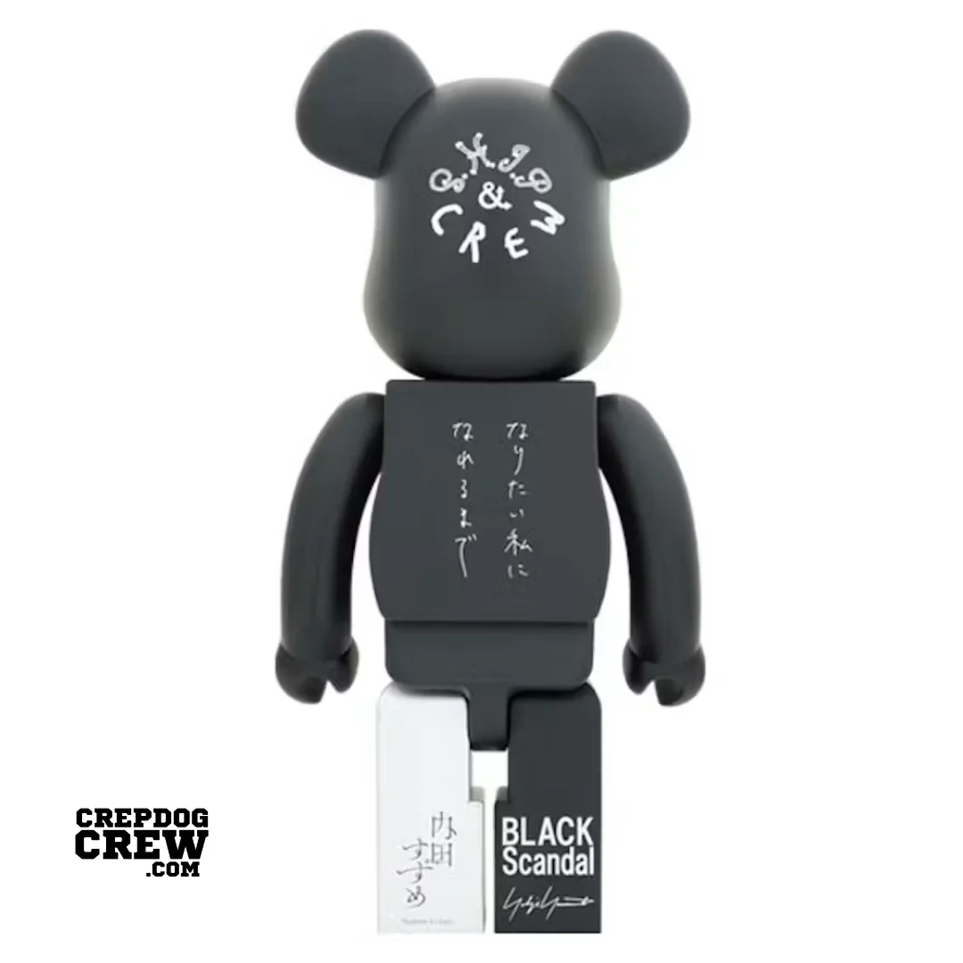 Bearbrick x Black Scandal x Yohji Yamamoto x Suzume Uchida x S.H.I.P & Crew (Until I Want To Be) 1000% - Image 2