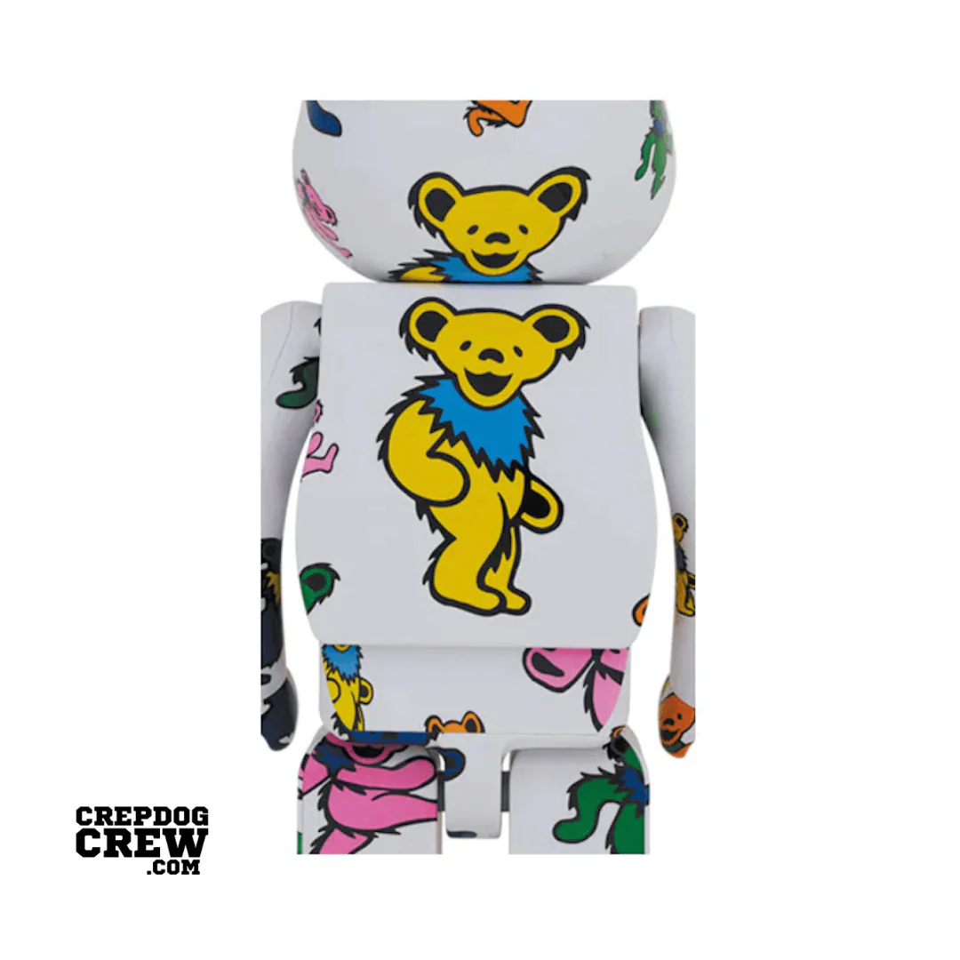 Bearbrick x Grateful Dead (Dancing Bear) 1000% - Image 2