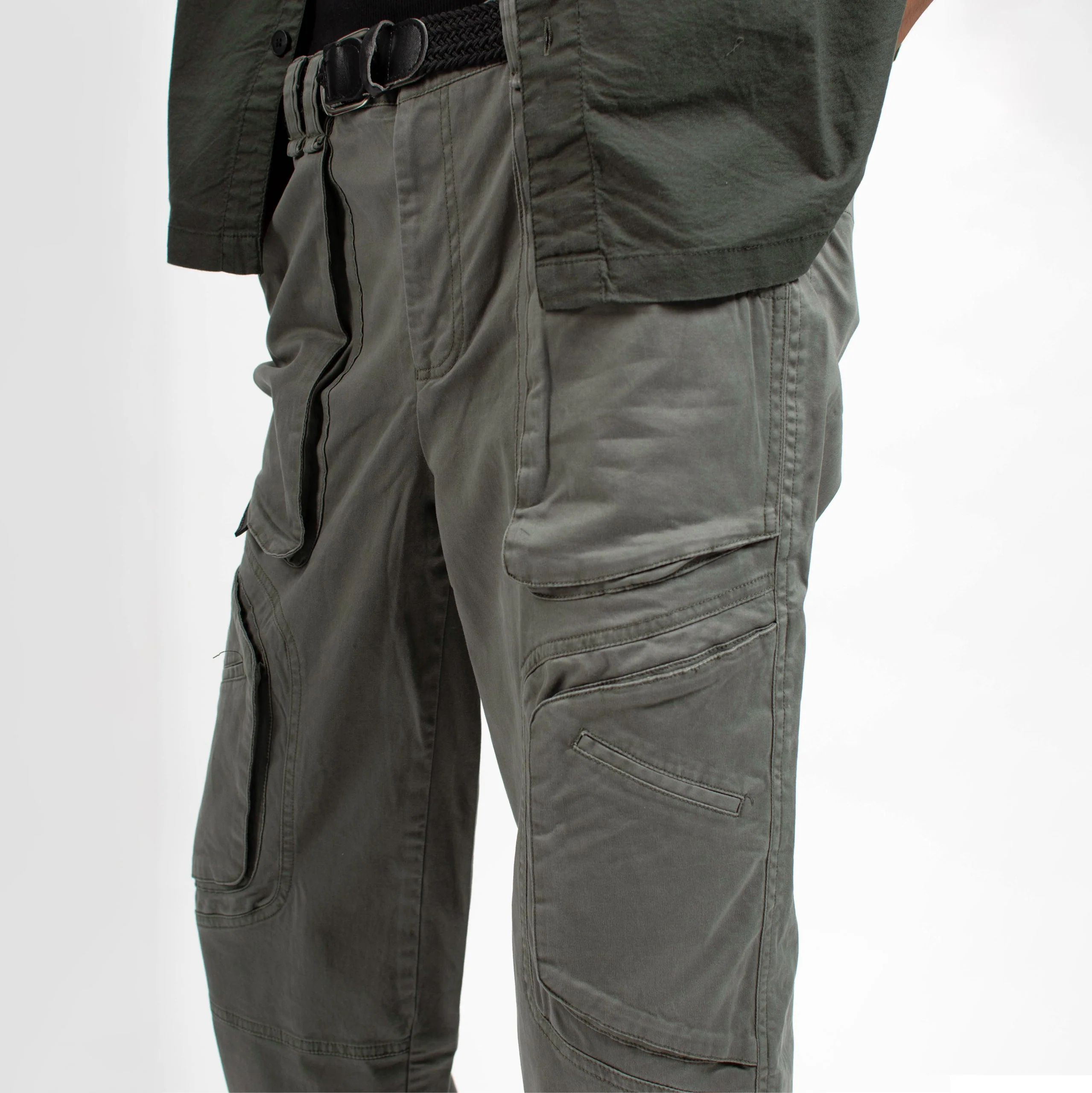 BIKER PANTS - SULPHUR GREEN - Image 2